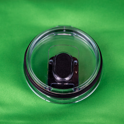 Tumbler magnetic lid bottom