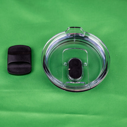 Tumbler magnetic lid