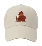 Morning Wood Embroidered Dad Hat – Funny Beaver Baseball Cap, Adjustable Unisex Cotton Hat